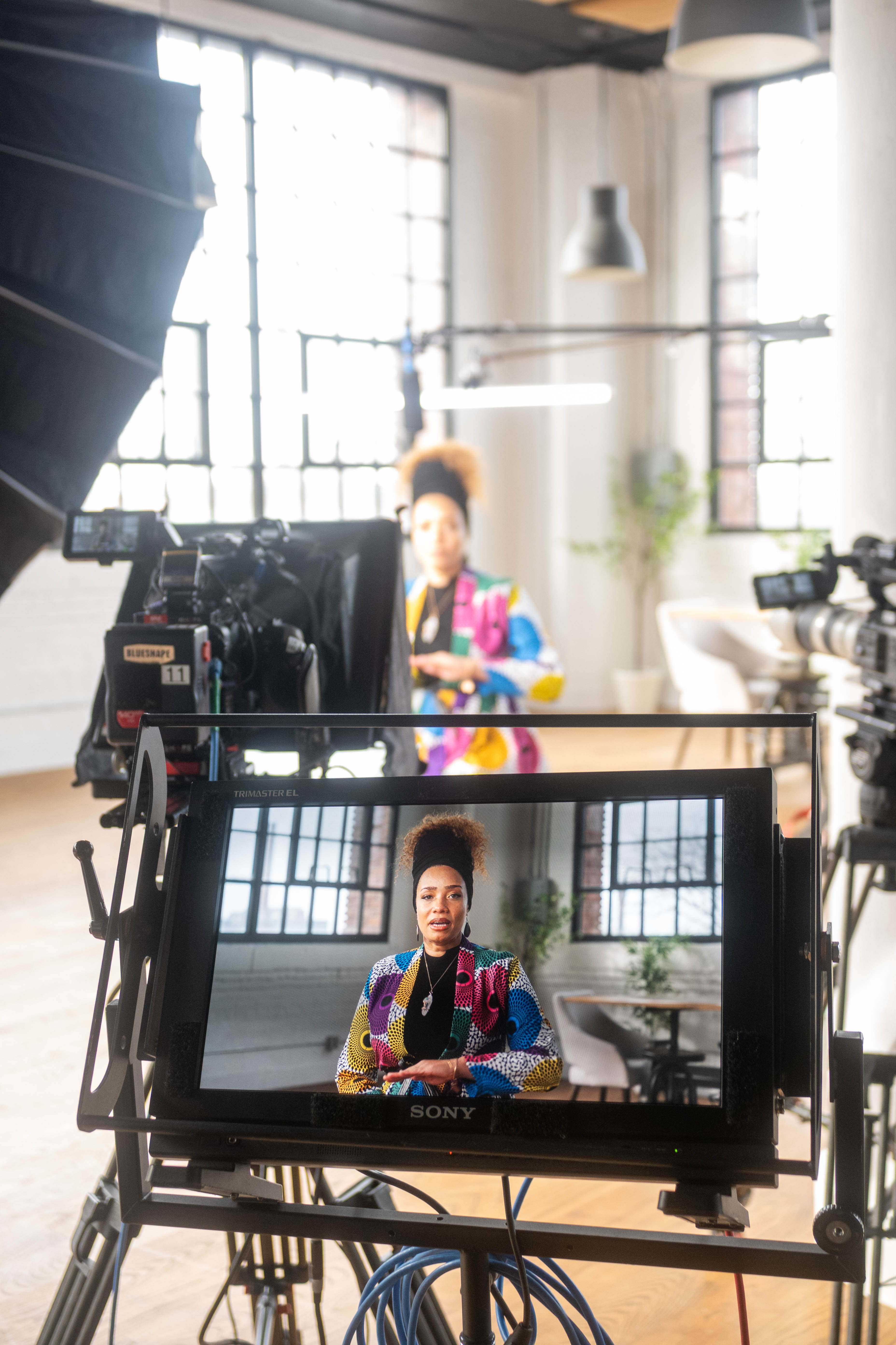 TerDawn DeBoe Forbes video shoot